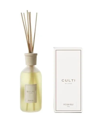 Produktbild Culti Diffusore Stile Classic Ficum Blu aus transparentem Glas, Duftrichtung: Jasmin, Inhalt: 500 ml, PDASTIFIC0500MACI0000