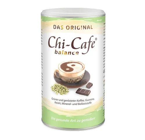 Chi Cafe balance Pulver 450 g - Die harmonische Kaffee-Alternative - Genüssliches, vegan und ohne Zusatzstoffe. Chi Cafe balance unterstützt die Verdauung und liefert wertvolle Mineralstoffe für ein gutes Bauchgefühl.