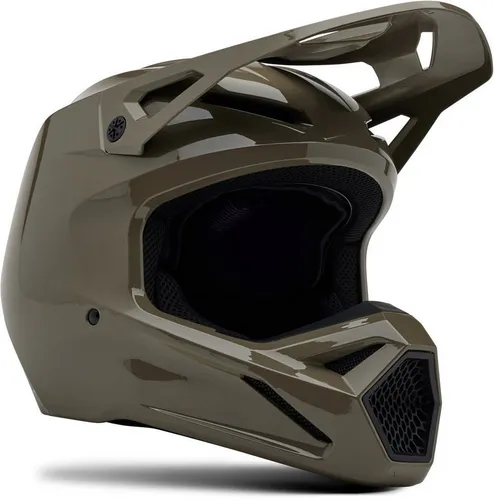 V1 Solid Helmet - Ash - M (57 - 58 cm) - Fahrradhelme mit MIPS® für optimalen Aufprallschutz, erstklassige Passform und maximalen Komfort – der ideale Crosshelm für Einsteiger.