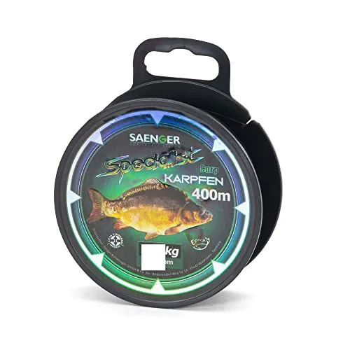 Specialist Karpfen 0,30mm / 8,20kg / 400m monofile Angelschnur von Sänger
