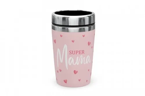 BECHER TO GO ISOLIERBECHER THERMOBECHER SUPER MAMA VON LA VIDA NEU OVP