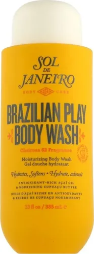 Sol de Janeiro Cheirosa 62 Brazilian 4 Play Duschgel - Duschlotion & Duschgel mit intensivem Cheirosa-'62-Duft, nährende Formel mit Kokosnuss, Açaí und Cupuaçu-Butter für geschmeidige Haut.