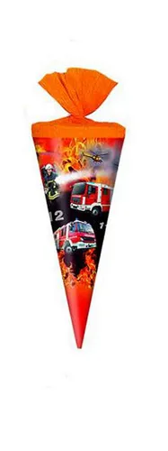 Livepac Office Schultüte Schultüte / Zuckertüte / Länge: 25cm / rund / 