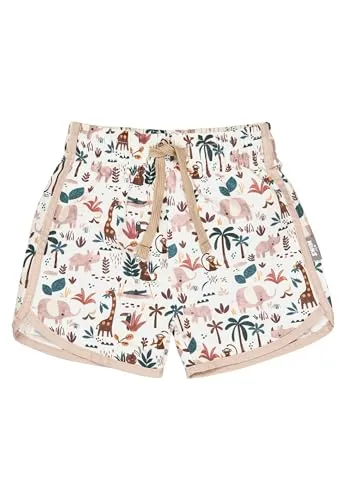 Sterntaler Badeshorts Safari Print - UV-Schutz 50+ - Schwimmhose für Jungen mit praktischem Windeleinsatz bis Größe 86/92, ideal für Babys. Hochwertiges, schnelltrocknendes Material sorgt für Komfort und maximalen UV-Schutz 50+ beim Spielen im Wasser.