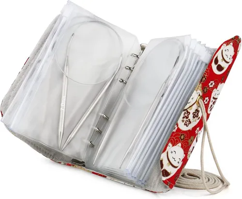 Coopay Rundstricknadel Set 9 Stück Edelstahl 40 cm 2,5-10 mm