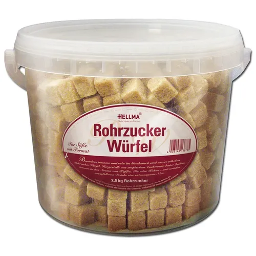 Hellma Rohrzucker-Würfel lose, Zucker, 2 kg 5,99€/1kg von Hellma