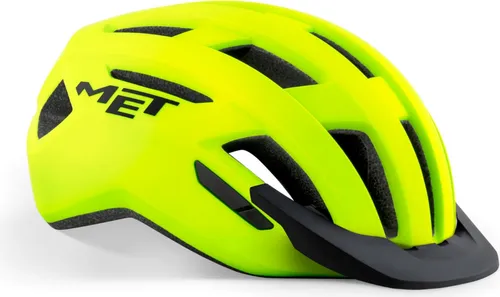 MET Fahrradhelm Allroad , Neongelb - Matt, L
