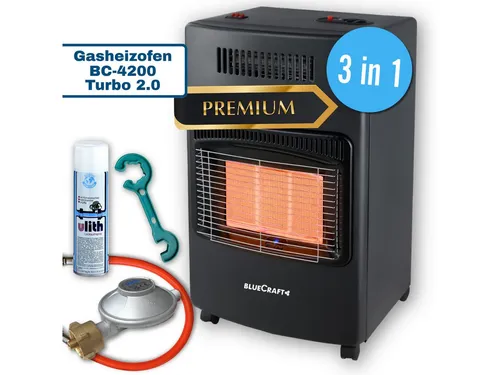 BlueCraft Heizstrahler Gasheizer BC-4200 Turbo