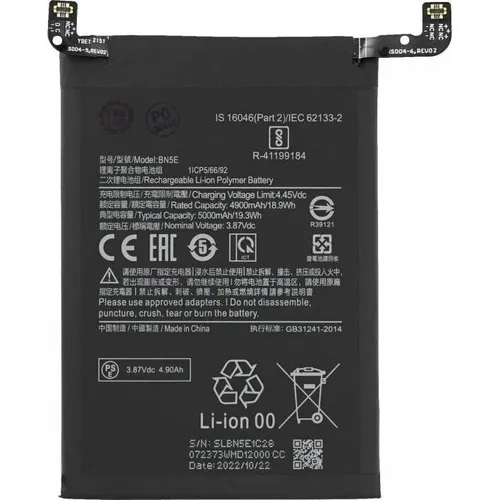 OEM MPS Akku BN5E für Redmi Note 11 Pro 5G/ Note 11 Pro+ 5G (BN5E)