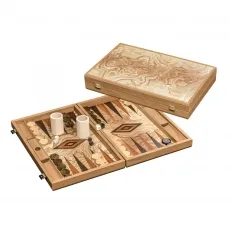 Marmana Backgammon Kassette aus Holz von Philos