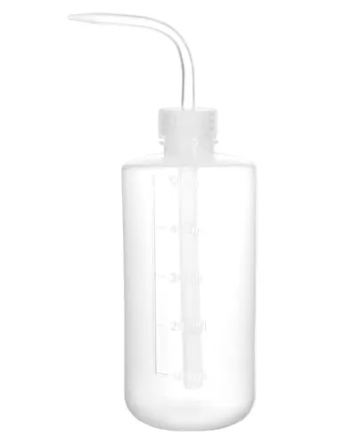 QWORK® 1 Stück 500 ml Waschflaschen, Kunststoff Liquid Flaschen, Quetschflasche, Bewässerungswerkzeuge