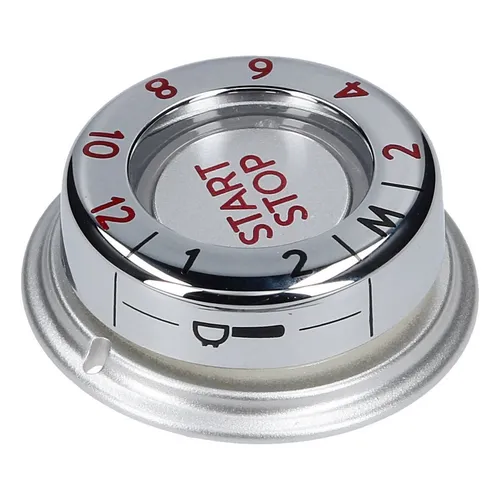 easyPART Drehknopf für Smeg mit Start-Stopp-Funktion - Ersatzteil für Smeg Geräte, sorgt für einfache Bedienung mit praktischer Start-Stopp-Taste.