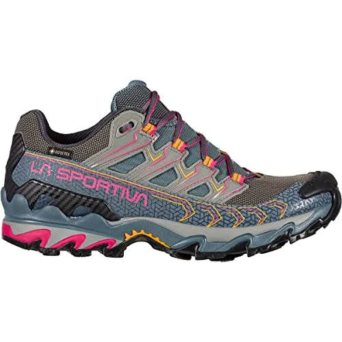 La Sportiva Ultra Raptor II Woman GTX Slate/Sorbet (41,5) - Wanderschuhe mit Gore-Tex-Membran für wasserdichten Komfort, ideal für lange Strecken im Gelände, auch bei winterlichen Bedingungen.