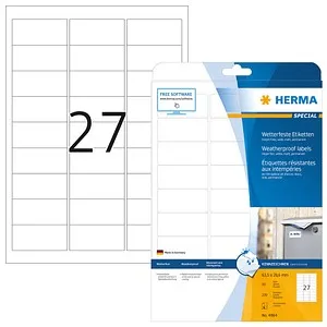 HERMA 4864 Wetterfeste Folienetiketten