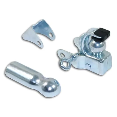 VDP Anhängerkupplung für Fahrrad - Fahrrad Anhängerkupplung - Anhängerkupplung Sattel - Fahrrad Kupplung aus Metall für Fahrradanhänger