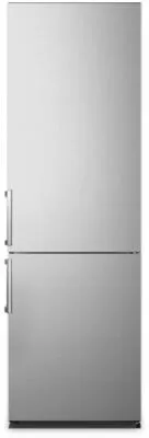 PKM KG249.4A++IX Kühl-Gefrierkombination - Freistehende Kühl-Gefrierkombination mit 269 Litern, energieeffizienter LED-Innenbeleuchtung und elegantem Inox Design, ideal für moderne Küchen.