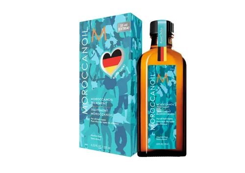 moroccanoil Haaröl Good Luck 125ml - Hochwertiges Haaröl für brillanten Glanz und geschmeidige Haare. Ideal für die tägliche Pflege und das Styling von trockenem Haar. Perfekte Größe für unterwegs.