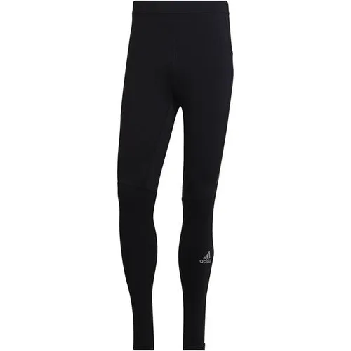 Adidas Otr Warm Leggings Black XXL - Hosen mit Fleece-Futter, ideal für kalte Tage. Inklusive praktischer Tasche für dein Telefon und knöchellangen Reißverschlüssen für optimalen Komfort.
