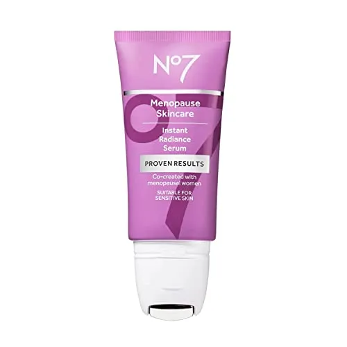 No7 Menopause Skincare Instant Radiance Serum, 30 ml