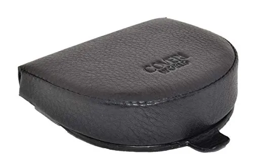 COVERI Tacco Herren Geldbörse aus echtem Leder - Münzbörse aus hochwertigem, weichem Leder mit elegantem Design, 2 Fächer für Münzen und Geldscheine, ideal als Geschenk in stilvoller Geschenkbox.