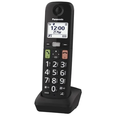 Panasonic KX-TGUA10EXB Zusatzhandset für Schnurlostelefone