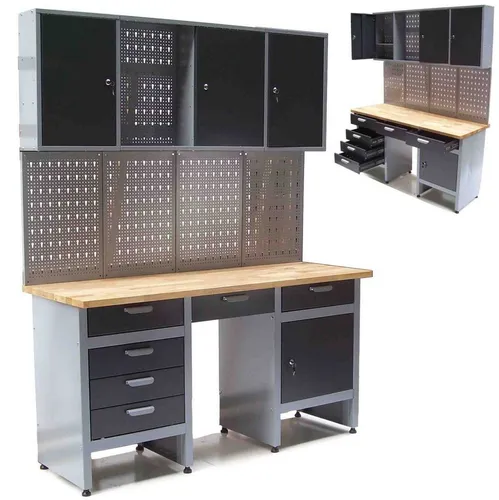 Apex Werkstatt-Set Werkstatt Combi-Set Werkbank 06276 + Werkzeugwand 06278, (1-tlg)