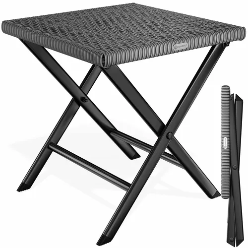 Casaria® Polyrattan Klapphocker von Deuba