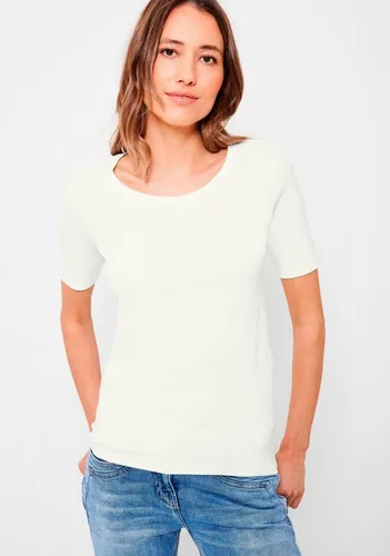 CECIL T-Shirt Style LENA mit Rundhalsausschnitt
