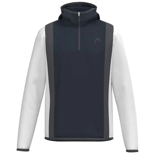 HEAD Club 25 TECH Hoodie Men, Navy/White