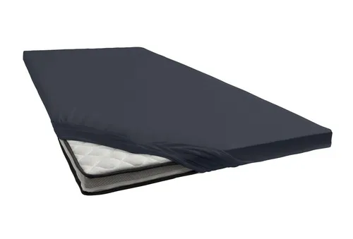 Janine Topper-Spannbetttuch Titan 100x200 cm in grau von Janine