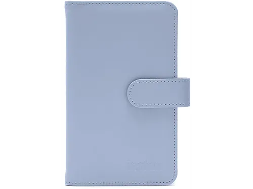 INSTAX Mini Album Pastel-Blue - Gepolstertes Album für 108 Fotos im INSTAX mini Format, idealer Schutz und kompakt für unterwegs