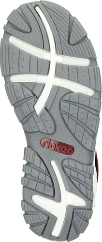 Rieker Damen Sandaletten 68871 in weiß von Rieker