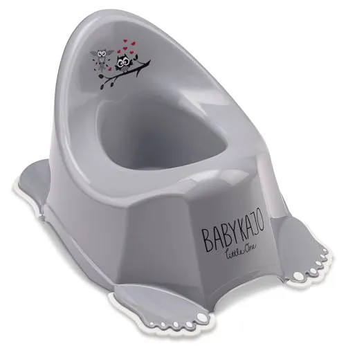 Babykajo Kinder Töpfchen mit TÜV Rheinland zertifiziert! Baby Töpfchen mit Anti-Rutsch Beschichtung - Potty mit Griff zum einfachen Ausleeren! Perfekt für das Töpfchentraining!
