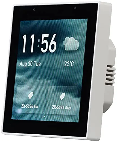 Luminea Home Control Smart Home Zentrale: Einbau-Smarthome-Zentrale, 4