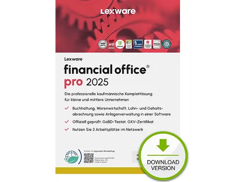 Lexware financial office pro 2025 Jahresversion 365-Tage von Lexware
