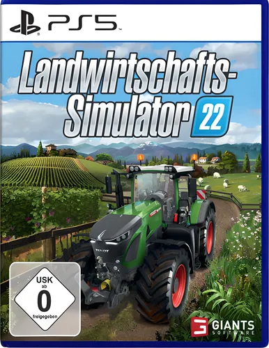 Landwirtschafts-Simulator 22 [Playstation 5] - Realistische Landwirtschaft erleben - Spiele für PlayStation 5 mit über 400 Maschinen, DLCs und Multiplayer-Modus für ein intensives Spielerlebnis in Ackerbau, Tierzucht und Forstwirtschaft.