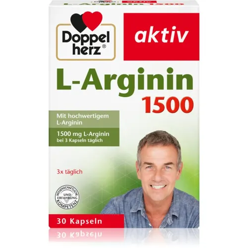Doppelherz L-Arginin 1500 Kapseln für Sportler 30 KAP