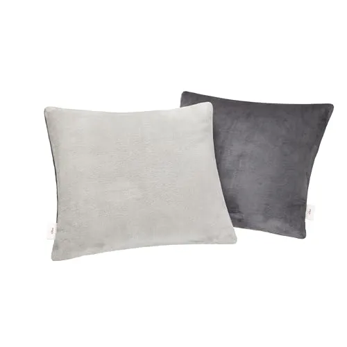 s.Oliver Doublesoft Kissenbezug 50x50 cm in grau von s.Oliver