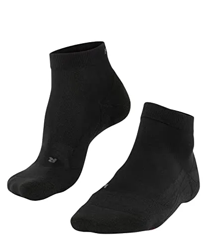 FALKE Damen Golfsocken GO2 Short W Sso Baumwolle Funktionsmaterial antiblasen 1 Paar, Schwarz Black 3000, 35-36