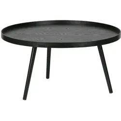 Beistelltisch Mesa aus Holz, Schwarz, XL in schwarz von Woood