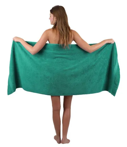 Betz Saunatuch Strandtuch Saunatuch XXL Badetuch Premium Größe 70 x 200 cm, 100% Baumwolle (1 Stück, 1-St), 100% Baumwolle