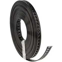 Tecuro - Lochband Montageband 14 Mm X 10 M Rolle - Stahl - Kunststoff Ummantelt