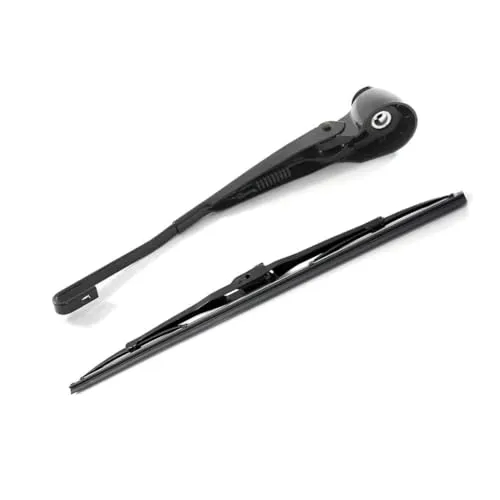 Heckwischerarm Heckscheibenwischer Heckwischer Scheibenwischer Wischer Scheibenwischerarm Wischerblatt Wischerarm Kompatibel mit VW Polo 9N 2001-2009 Schrägheck 6Q6955707 AutoHobby