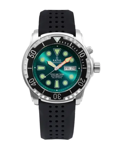 Ratio FreeDiver Heliumsichere Taucheruhr
