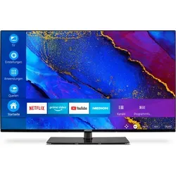 MEDION X14333 (MD 31945) 108 cm (43 Zoll) UHD Fernseher (Smart-TV, 4K Ultra HD, Dolby Vision HDR, Dolby Atmos, Netflix, Prime Video, MEMC, Micro Di... - Schwarz