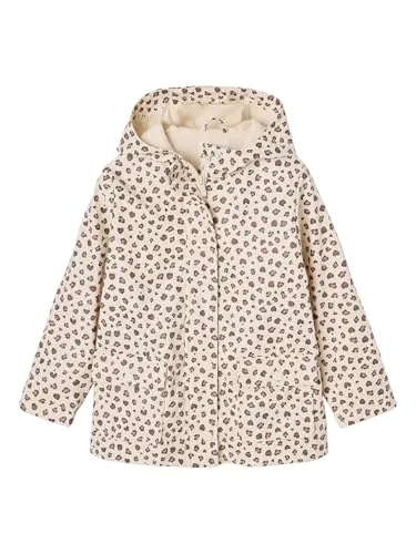 Vertbaudet Mädchen Regenjacke mit Taschen Vanille Leo 140 in weiß von Vertbaudet