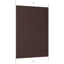 Sekey Plissee Sonnenschutzrollo ohne Bohren Verspannt Blickdicht Lichtschutz, blickdicht, Klemmfix 70 cm x 100 cm