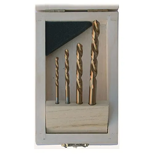 BGS 2726 | Bohrer-Satz | HSS | linksschneidend | 4-tlg.