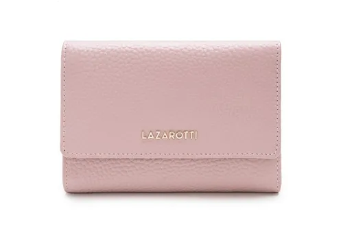Lazarotti Geldbörse Bologna Leather in pink von Lazarotti
