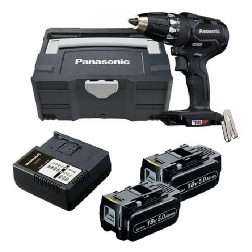 Panasonic Bohrschrauber 18V EY74A3LJ2G32 - Leistungsstarker Akkuschrauber - Akkuschrauber mit 18V Spannung, inklusive Batterie für kabellosen Einsatz und maximale Flexibilität beim Arbeiten.